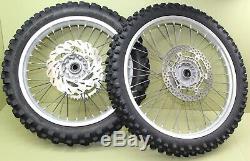 2002 02-19 YZ250 YZ125 Excel Front Rear Wheel Set Complete Hub Rim Spokes Rotor