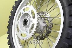 2002 02-19 YZ250 YZ125 Excel Front Rear Wheel Set Complete Hub Rim Spokes Rotor