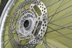 2002 02-19 YZ250 YZ125 Excel Front Rear Wheel Set Complete Hub Rim Spokes Rotor