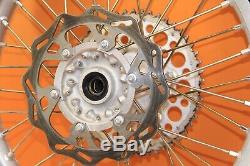 2003 02-08 YZ250 YZ450F Excel Front Rear Wheel Set Complete Hub Rim Spokes Rotor