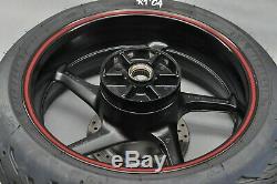 2004 2014 YAMAHA YZF-R1 R1 1000 Complete Rear Wheel Tire Rim Hub VERY NICE TIRE