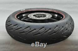 2004 2014 YAMAHA YZF-R1 R1 1000 Complete Rear Wheel Tire Rim Hub VERY NICE TIRE