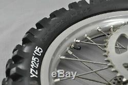 2005 Yamaha Yz125 Yz 125 Yz250f Yz250 Complete Front Rear Wheel Tire Rim Hub