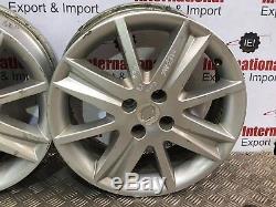 2006-2008 Renault Megane 17 Inch Alloy Wheel 4 Stud Rims Only Complete Set