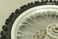 2007 KTM 65sx 65 SX Front Rear Wheel Tire Rim Hub Set Brake Rotor Complete 12 14