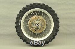 2007 KTM 65sx 65 SX Front Rear Wheel Tire Rim Hub Set Brake Rotor Complete 12 14