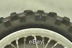 2007 KTM 65sx 65 SX Front Rear Wheel Tire Rim Hub Set Brake Rotor Complete 12 14