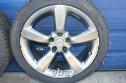 2007 Nissan 350z Z33 Roadster #173 Touring 18 Wheels Rims Tires Complete Set