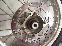 2008 KTM 50 10 FRONT WHEEL With TIRE, FRONT RIM HUB COMPLETE, 45109001444, M103