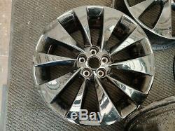 2013-2020 Vauxhall Mokka Mk1 18 Black Alloy Wheels Complete Set 18x7J IS38