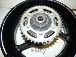 2014 14 gsxr 1000 set of wheels rims complete rotors oem straight 11 12 13 09 15