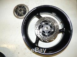 2014 14 gsxr 1000 set of wheels rims complete rotors oem straight 11 12 13 09 15