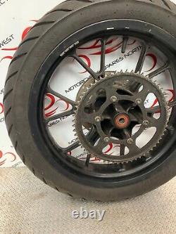 2015 Aprilia Rs4 125 Front Wheel Rim & Tyre Complete Bk418b