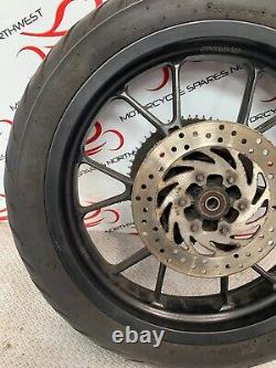 2015 Aprilia Rs4 125 Front Wheel Rim & Tyre Complete Bk418b