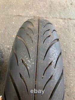 2015 Aprilia Rs4 125 Front Wheel Rim & Tyre Complete Bk418b