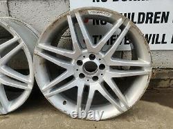 2015 Mercedes E Class Complete 19 Set of Genuine AMG Alloy Wheels For Refurb