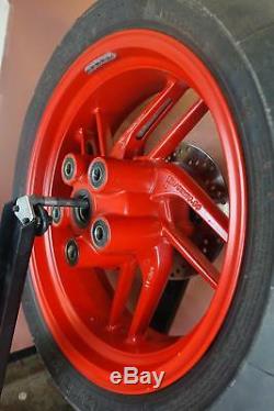 2016-2018 Ducati 959 Panigale COMPLETE REAR RIM WHEEL PIRELLI TIRE B121P56