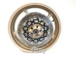 2016 Yamaha R6 OEM Complete Front Wheel Rim Brake Rotor Spacers GOLD! YZF-R6