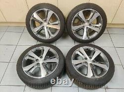 2020 Peugeot 308 Mk2 Complete Set of 17 Diamond Cut Alloy Wheels (No Tyres)