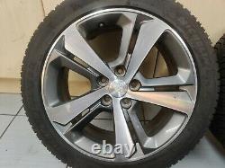 2020 Peugeot 308 Mk2 Complete Set of 17 Diamond Cut Alloy Wheels (No Tyres)