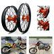 21 18 Complete Wheels Rims Hubs For Ktm 125-530 250 350 400 450 500 Exc Exc-f