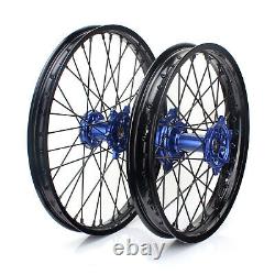 21 18 MX Complete Wheels Rims Hubs For Yamaha YZ250F YZ450F YZF 250 450 09-13