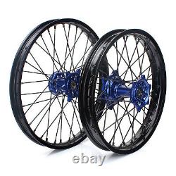 21 18 MX Complete Wheels Rims Hubs For Yamaha YZ250F YZ450F YZF 250 450 09-13