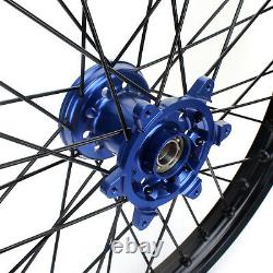 21 18 MX Complete Wheels Rims Hubs For Yamaha YZ250F YZ450F YZF 250 450 09-13