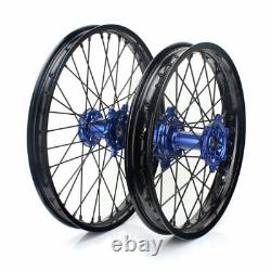 21 & 19 Complete Front Rear Wheels Rim Hubs for Yamaha YZ 125 YZ250 1992-2006