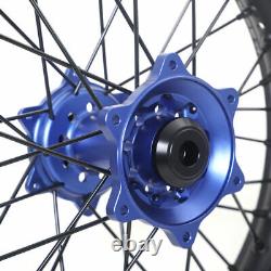21 & 19 Complete Front Rear Wheels Rim Hubs for Yamaha YZ 125 YZ250 1992-2006