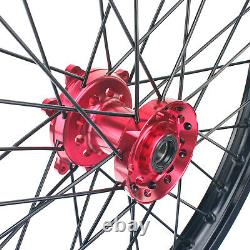 21 19 Complete Wheels Rims Hubs For Honda CRF250R CRF450R 14-23 CRF 250 450 RX