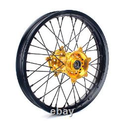 21 19 MX Complete Wheels Rim Hubs for Suzuki RM-Z 250 RMZ250 RMZ450 2005-2022