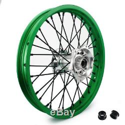 21 19 MX Complete Wheels Rims Hubs For Kawasaki KX250F KX450F 06-18 KX 125 250