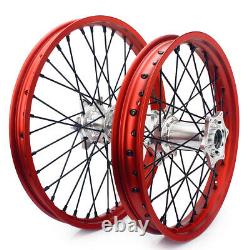 21 19 MX Complete Wheels Rims Hubs for KTM SX XC 150 250 350 SX-F 250 350 450