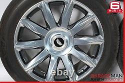 21-22 Cadillac Escalade ESV Complete Wheel Tire Rim Set of 4 Pc 9.0Jx22 R22 OEM