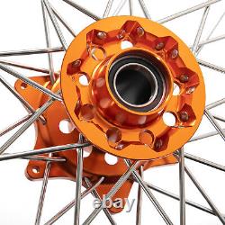 21x1.85 18x2.5 Rally Complete Wheels Rim Hubs For KTM SX 125-540 SXF EXC EXC-F