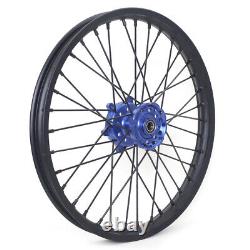 21x19 Complete Front Rear Wheels Rim Hubs for Yamaha WR250F 15-19 WR450F 12-18