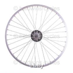 26 PAIR Mountain Bike / Cycle Wheels + 7 Speed Freewheel