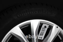 2K7601025A 17 Inch Alu Rims Continental Winter Tyre 215 55 R17 OEM VW CADDY
