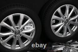 2K7601025A 17 Inch Alu Rims Continental Winter Tyre 215 55 R17 OEM VW CADDY