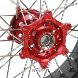 3.5 4.2517 Complete Wheels Rims Hub for Honda CR125R CR250R CRF250R CRF450X