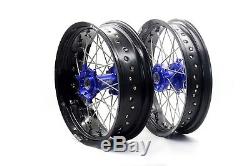 3.517 / 4.2517 For Yamaha Wr250x 08-19 Supermoto Motard Complete Wheel Rims