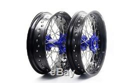 3.517 / 4.2517 For Yamaha Wr250x 08-19 Supermoto Motard Complete Wheel Rims