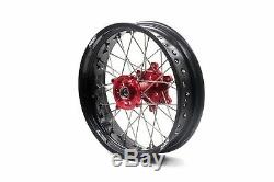 3.517/4.2517 Supermoto Motard Honda Crf250l 2013-2015 Complete Wheel Rim Set