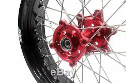 3.517/4.2517 Supermoto Motard Honda Crf250l 2013-2015 Complete Wheel Rim Set