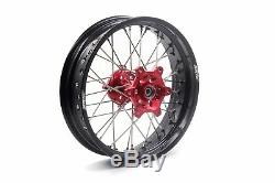 3.517/4.2517 Supermoto Motard Honda Crf250l 2013-2015 Complete Wheel Rim Set