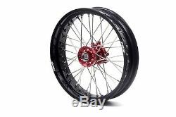 3.517/4.2517 Supermoto Motard Honda Crf250l 2013-2015 Complete Wheel Rim Set