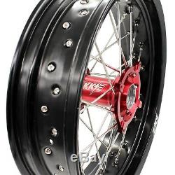 3.517/4.2517 Wheel Fit For Suzuki Rmz250 Rmz450 Supermoto Motard Complete Rims