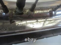 3. Suzuki GT 250 rim front 1.60 x 18 inch front wheel tire 3.8 mm profile