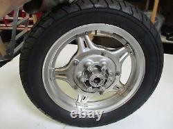 4. Honda Gl 1000 GL 2 Gold Wing rim rear 2.50x17 inch rear wheel tyres 6.15